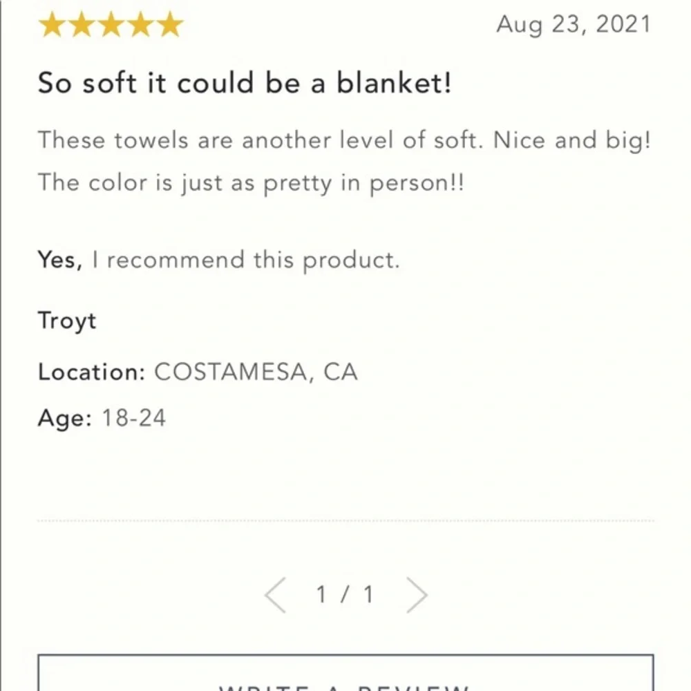 Anthropologie after spending